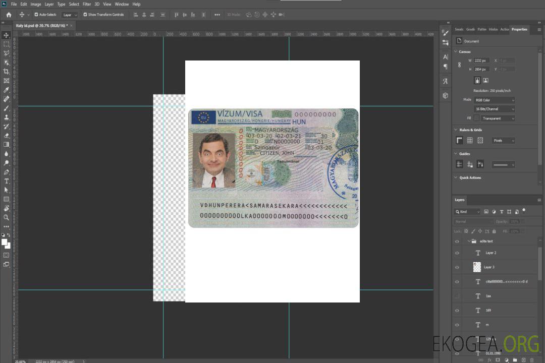 Visa de voyage pour la HONGRIE version 2 template Visa de voyage pour la HONGRIE version 2 template